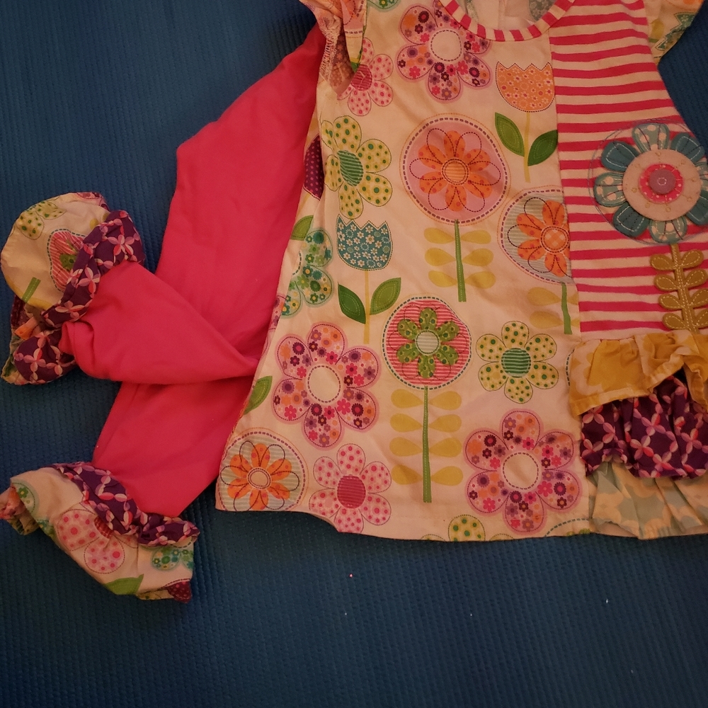 Counting daisies 2T two piece